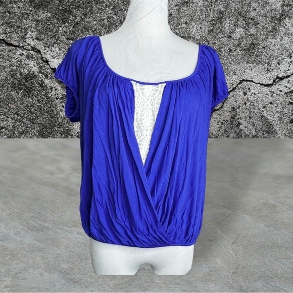 Free People Ann’s Ruched bubble hem top